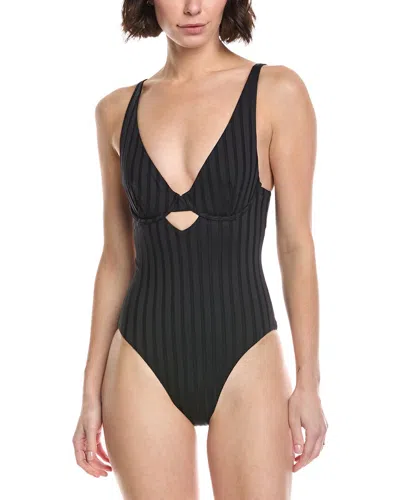 Vitamin A Rossi Underwire One-piece In Black