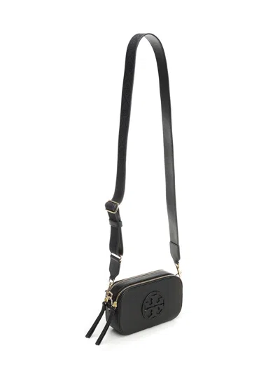 Tory Burch Miller Mini Crossbody Bag Crossbody Bags Black In Black