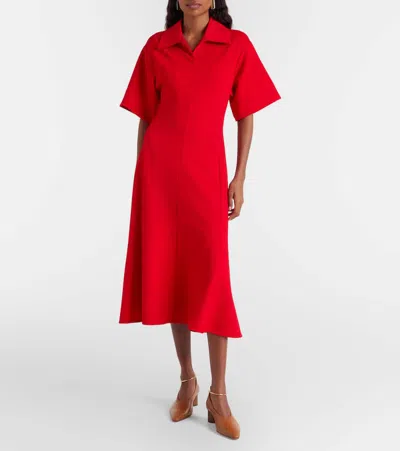 Jil Sander Ring Leather Pumps In Brown