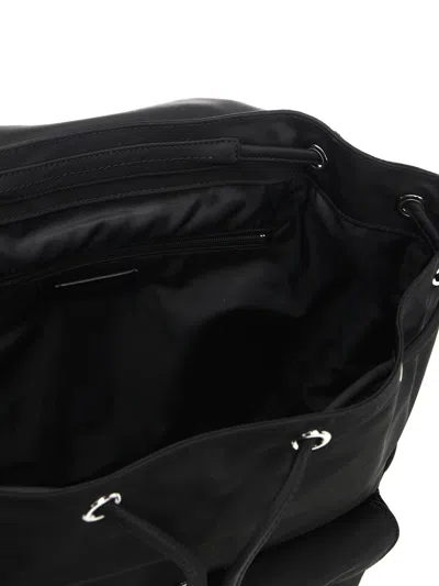 Tory Burch Functional Nylon Backpack With Multiple Pockets In Black