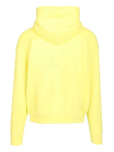 Tom Ford Organic Cotton Hoodie Sweatshirt Sweatshirts Yellow In Yellow