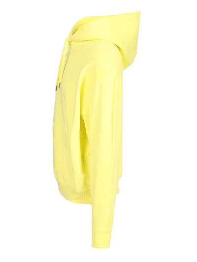 Tom Ford Organic Cotton Hoodie Sweatshirt Sweatshirts Yellow In Yellow
