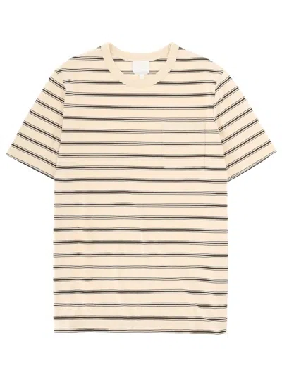 Apc A.p.c. Men T-shirt With Logo In Multi