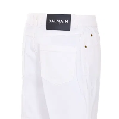 Balmain Women Tailored Jeans In White