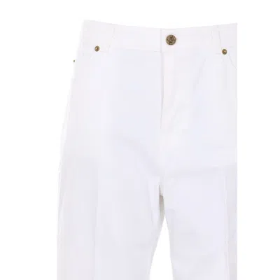 Balmain Women Tailored Jeans In White