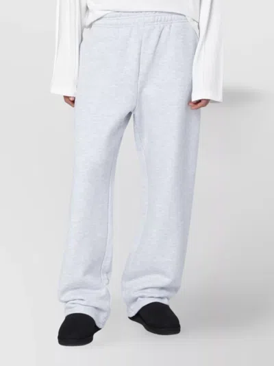 Entire Studios Cotton Joggers With Back Pocket And Elastic Waistband In Blue