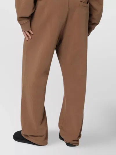Entire Studios Mens Dune Straight-leg Relaxed-fit Cotton Jogging Bottoms Xl In Brown