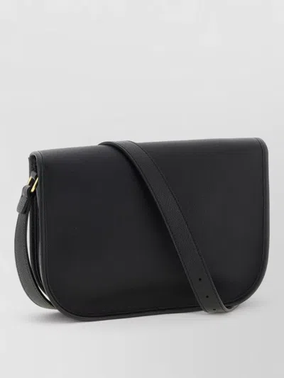 Valentino Garavani Antibes Leather Crossbody Bag Adjustable Strap In Black