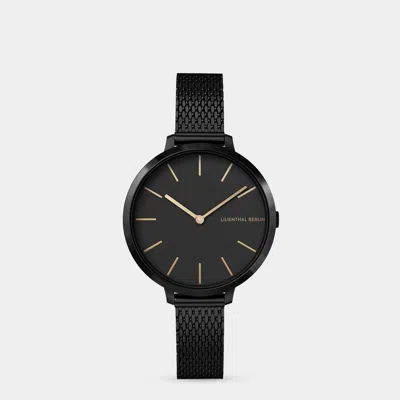 Lilienthal Berlin Rosalux Black Gold Mesh Black Brushed