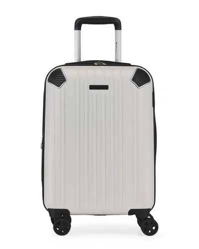 Bugatti Pvg Expandable 20in Carry-on In White