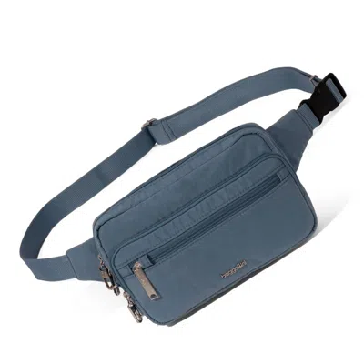 Baggallini Securtex Anti-theft Belt Bag Sling In Blue