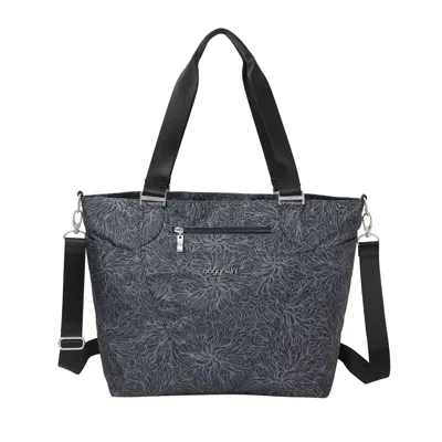 Baggallini Avenue Tote In Midnight Blossom