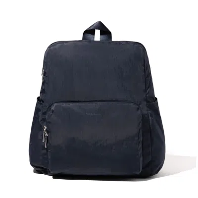 Baggallini Carryall Packable Backpack In Blue