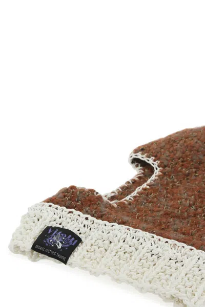 Vitelli Contrasting Trimmings Knitted Balaclava In Multi