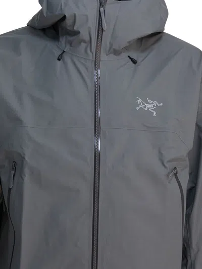 Arc'teryx Beta Sl Zip-up Ski Jacket In Gray