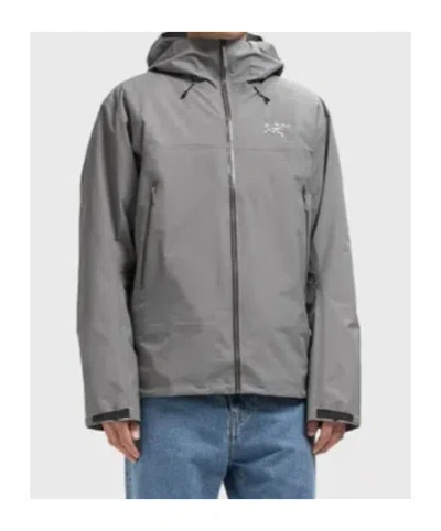 Arc'teryx Beta Sl Zip-up Ski Jacket In Gray