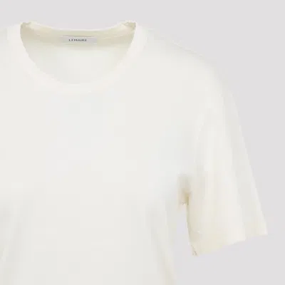 Lemaire Basic Crewneck T-shirt In White