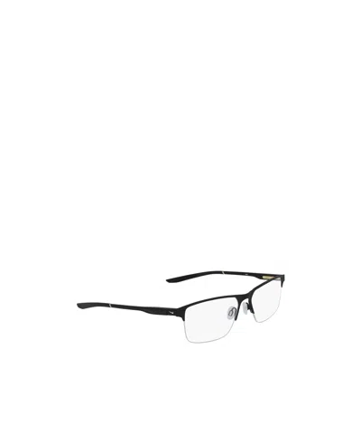 Nike Geometric Frame Plain Mirror In Black