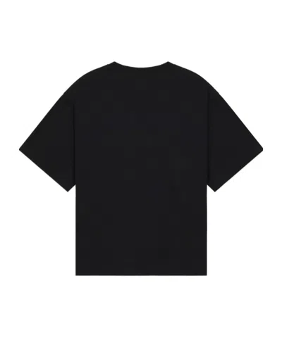 We11 Done Logo-print Oversized T-shirt In Black