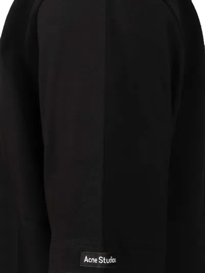 Acne Studios Short-sleeved T-shirt In Black