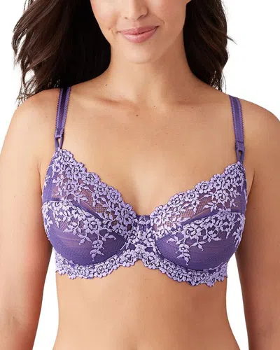 Wacoal Embrace Lace Underwire Bra In Purple