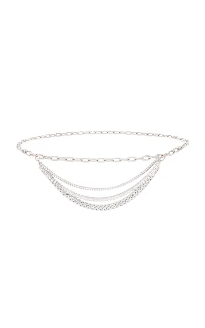 Judith Leiber Moda Operandi In Silver