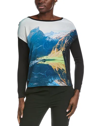 Akris Silk Top In Multi