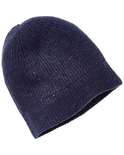 Todd Snyder Donegal Wool-blend Beanie In Blue