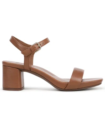Naturalizer Izzy Ankle Strap Sandal In Brown