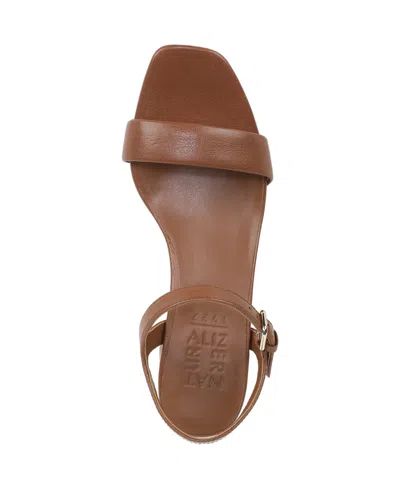 Naturalizer Izzy Ankle Strap Sandal In Brown