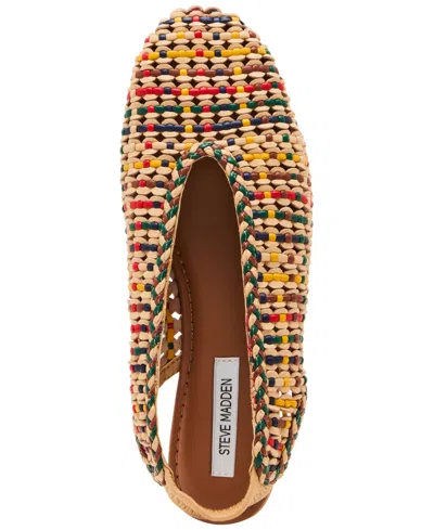 Steve Madden Rumi Slingback Flat In Multi