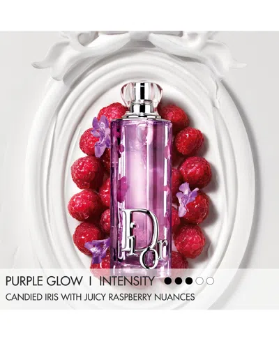 Dior Addict Purple Glow Eau De Parfum 1.7 Oz/50 ml Eau De Parfum Spray In Transparent