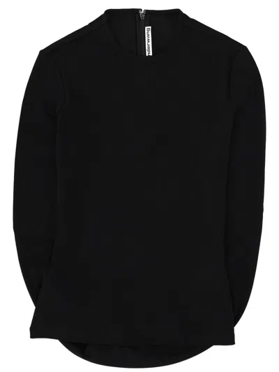 Alexander Wang Draped Back Top In Black