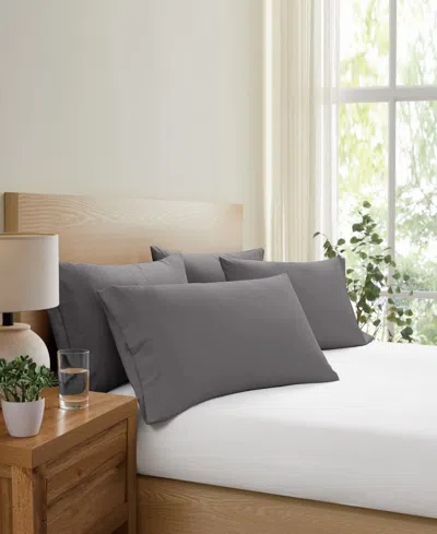 Truly Soft Everyday Microfiber 4-pc. Pillowcase, King In Gray
