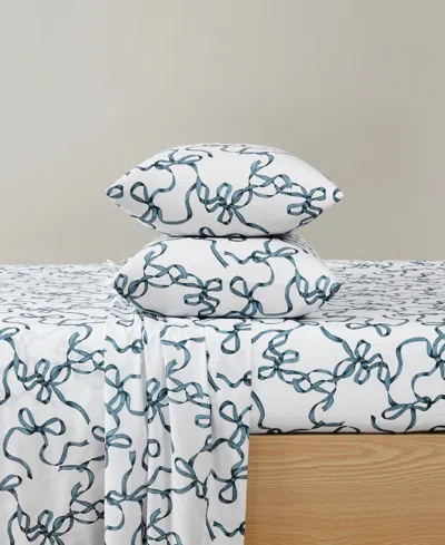 Truly Soft Printed Bow 3-pc. Sheet Set, Twin Xl In Multi
