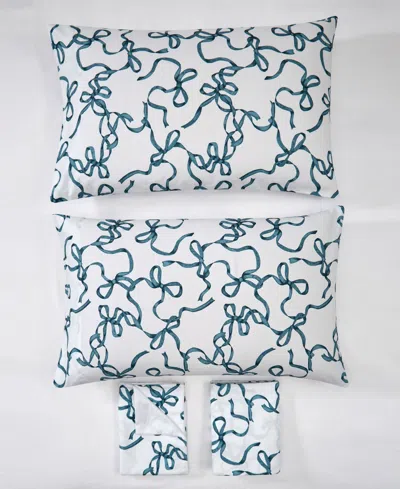 Truly Soft Printed Bow 3-pc. Sheet Set, Twin Xl In Multi