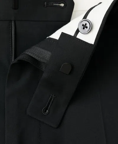 Mango Suit Pants In Black