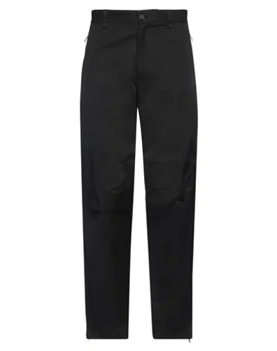 Lanvin Man Pants Black Size Xl Polyester, Cotton, Polyamide In Black