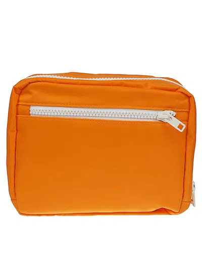 Floyd Nylon Wash Bag In Orange