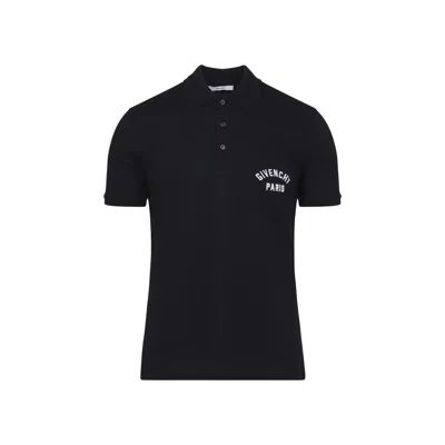Givenchy Polo With Pocket And Embroidery In Black