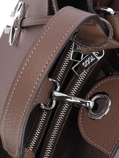 Tod's Apa Handbag In Purple