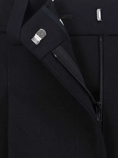 Givenchy Wool Shorts In Black