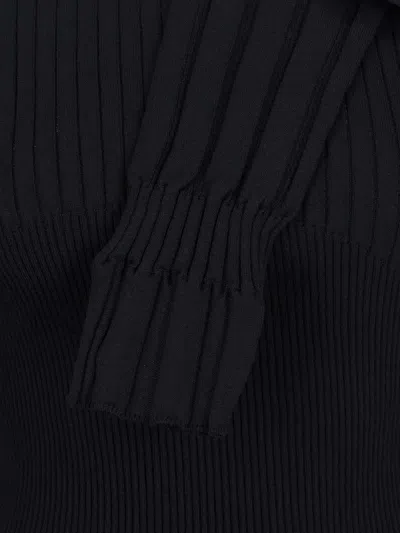 Balmain Button Sweater In Black