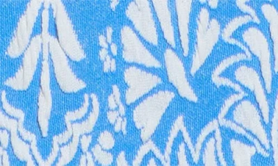 Roxy Tile Tranquility Hipster Bikini Bottoms In Blue