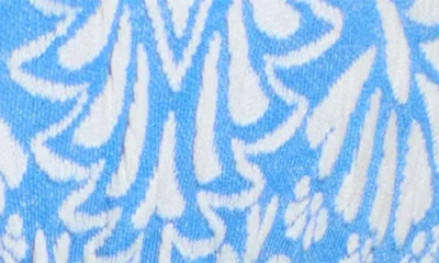 Roxy Tile Tranquility Triangle Bikini Top In Blue