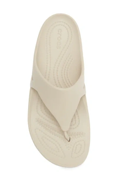 Crocs Kadee Wedge Flip Flop In Gray