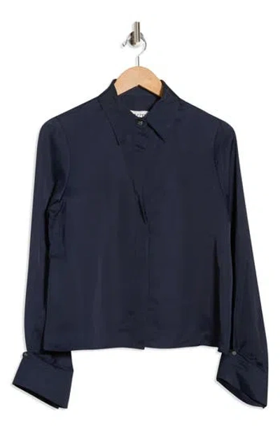Twp Taken Draped Button-up Shirt In Multi