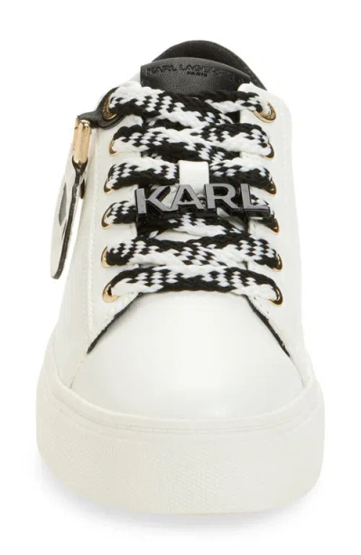 Karl Lagerfeld Paris Capree Karl Choupette Low Top Sneaker In Multi