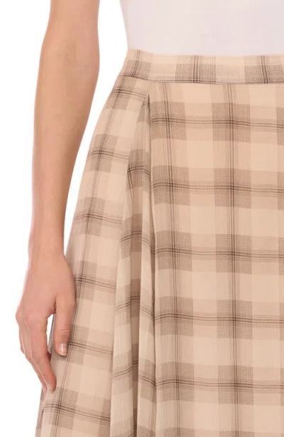Halogen ® Plaid Maxi Skirt In Multi
