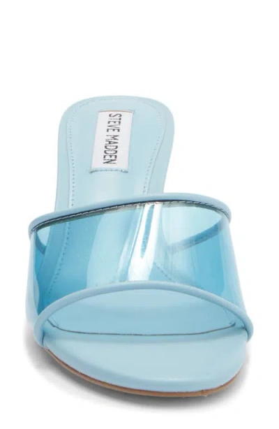 Steve Madden Palomah Mule Sandal In Blue